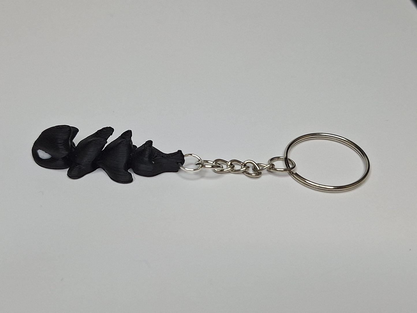3D Printed Dragon keyring
