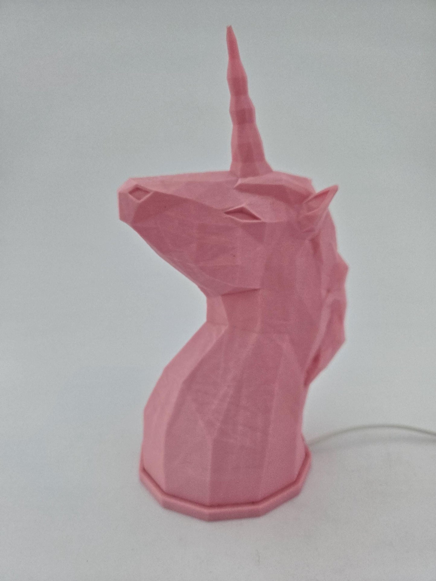 3D Printed Unicorn Lamp