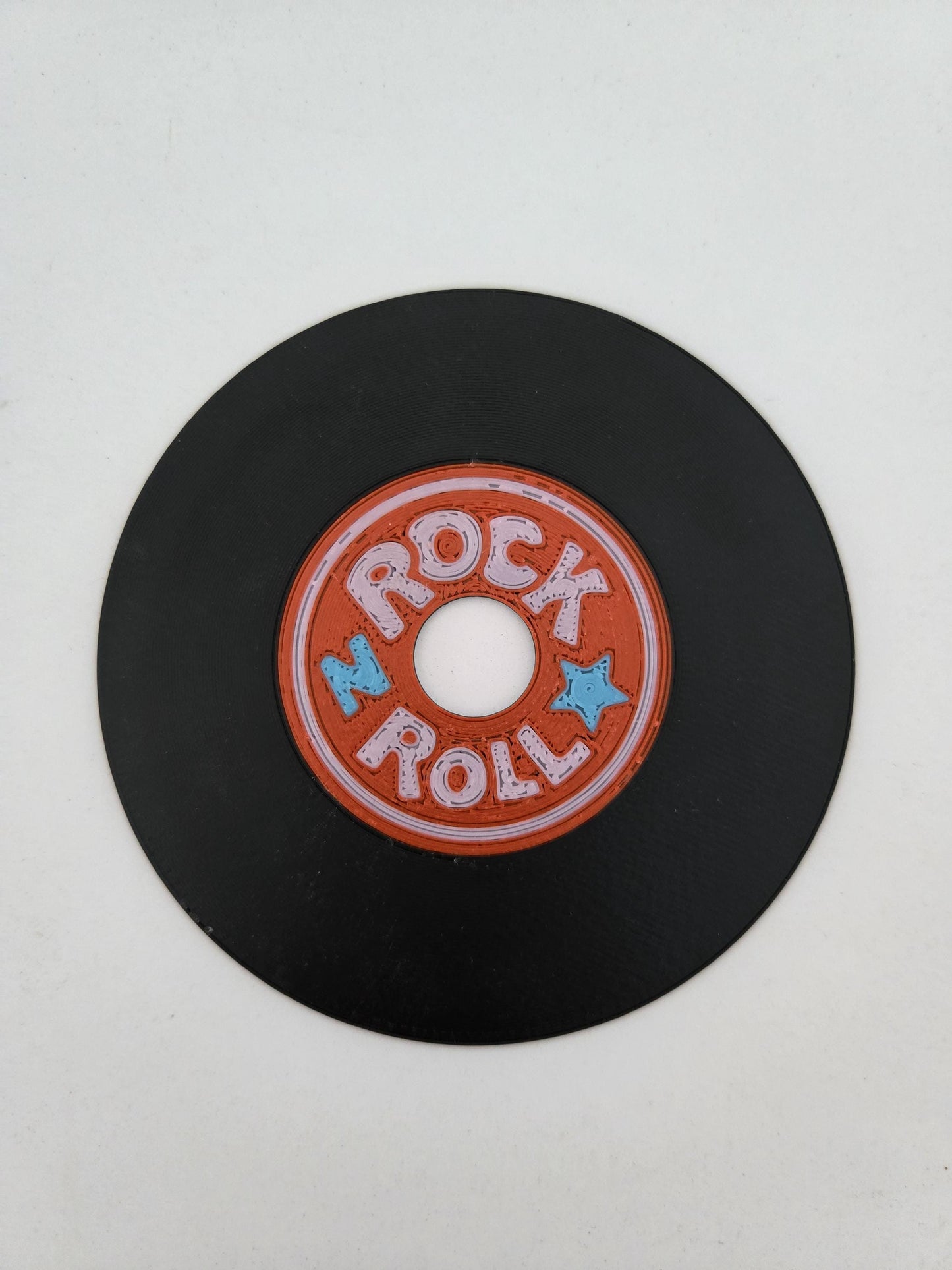 3D Printed Vinyl Record Coaster Set