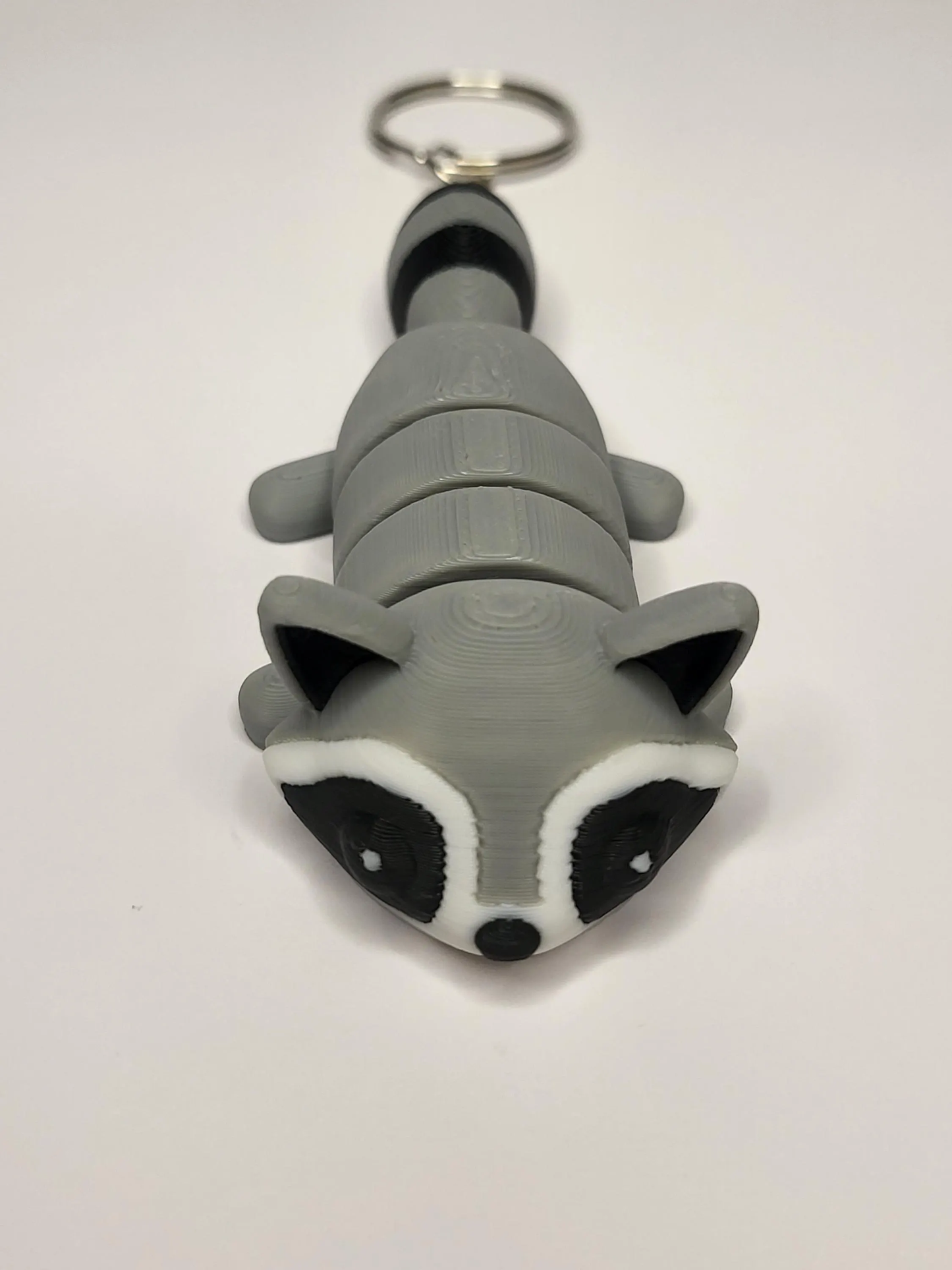 3D Printed Raccoon Keyring