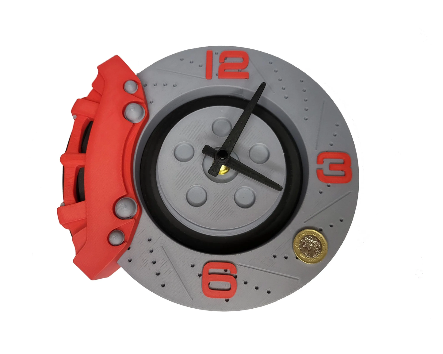 3D Printed Brake Disc Wall Clock
