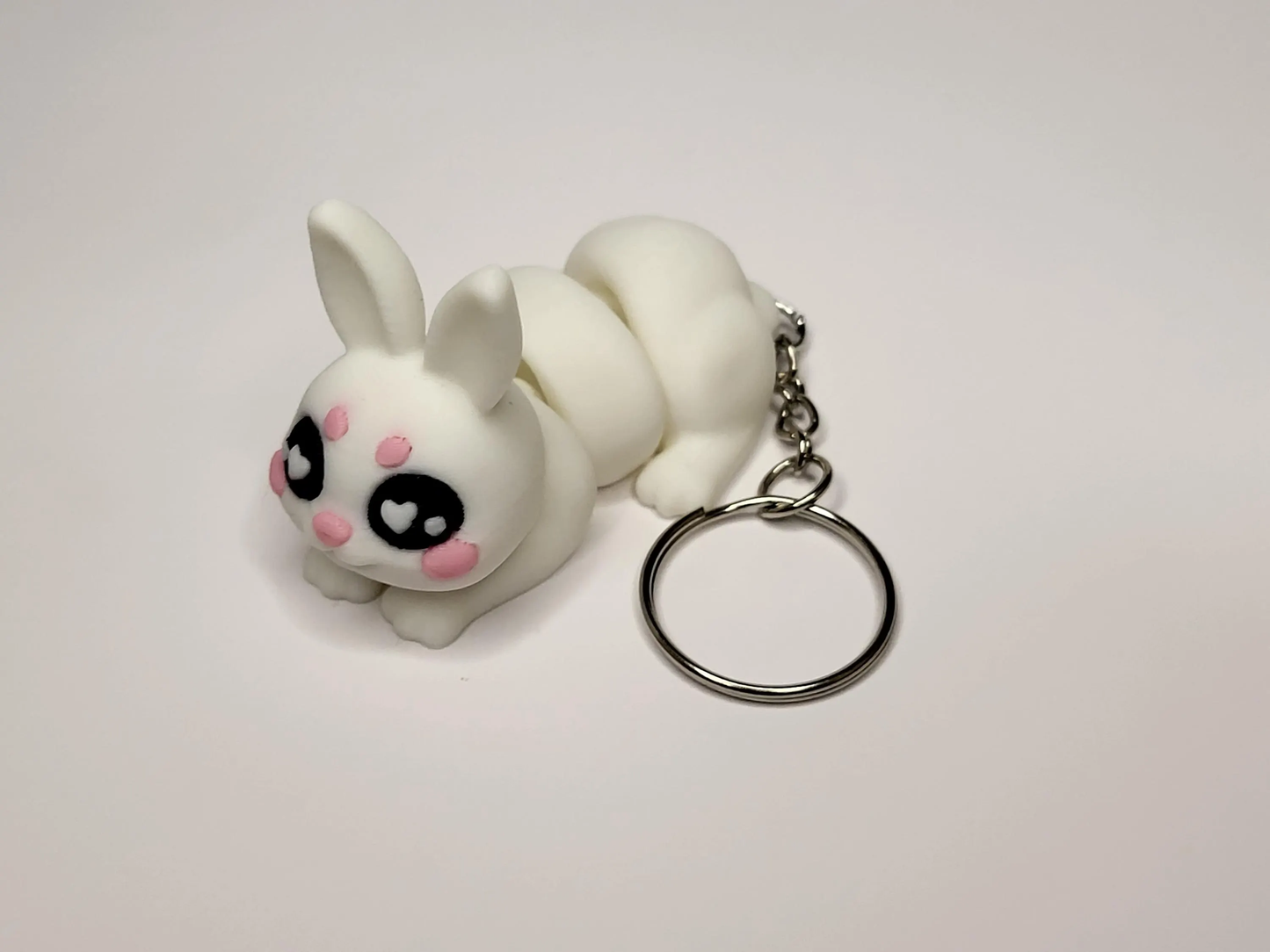 3D Printed Bunny Keyring