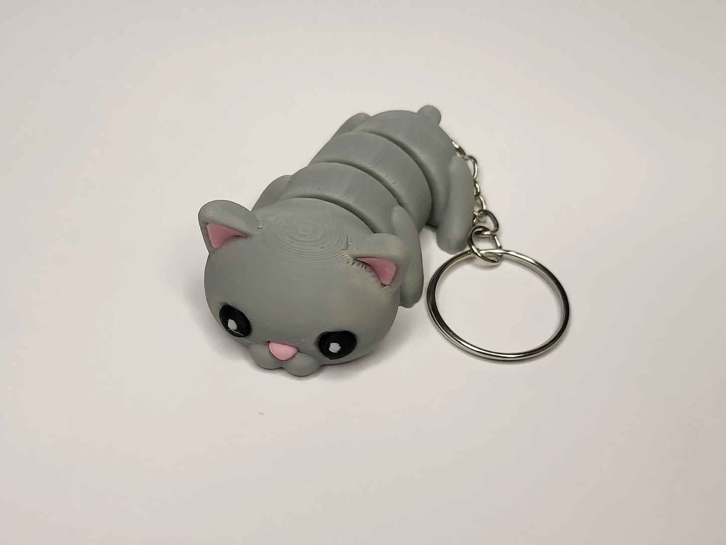 3D Printed Cat Keyring
