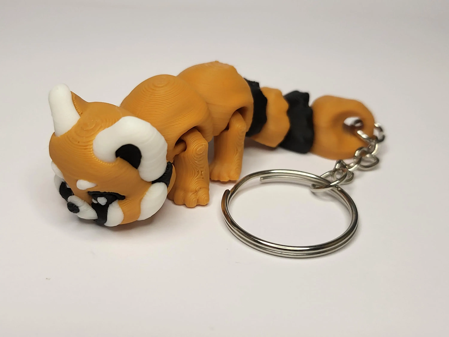 3D Printed Red Panda Keyring