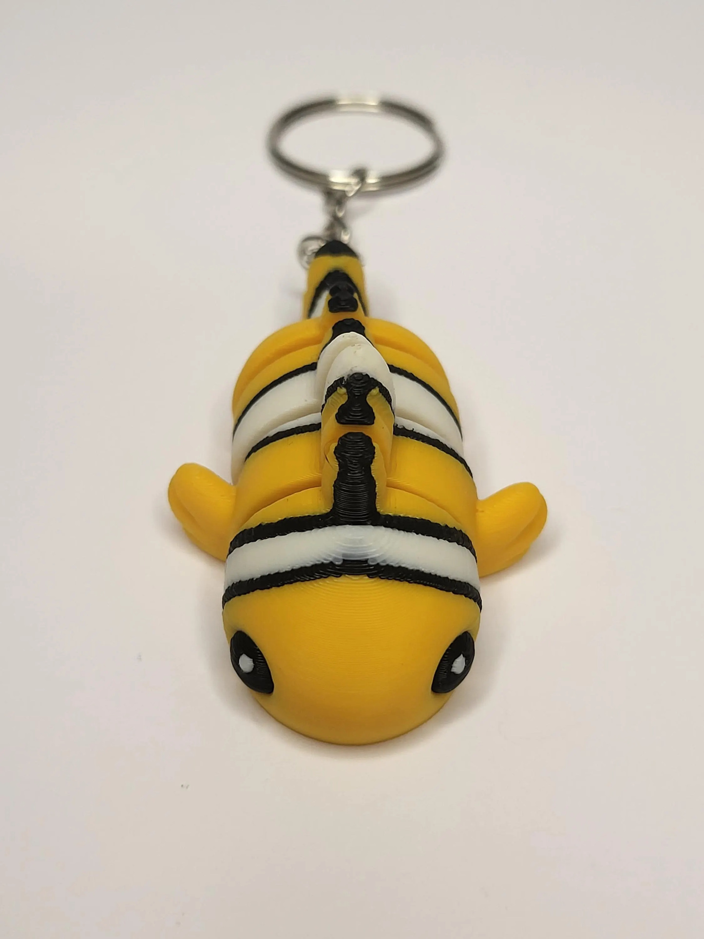 3D Printed Clownfish Keyring
