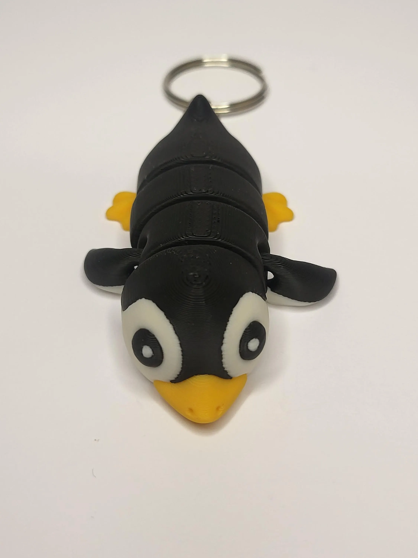 3D Printed Penguin Keyring