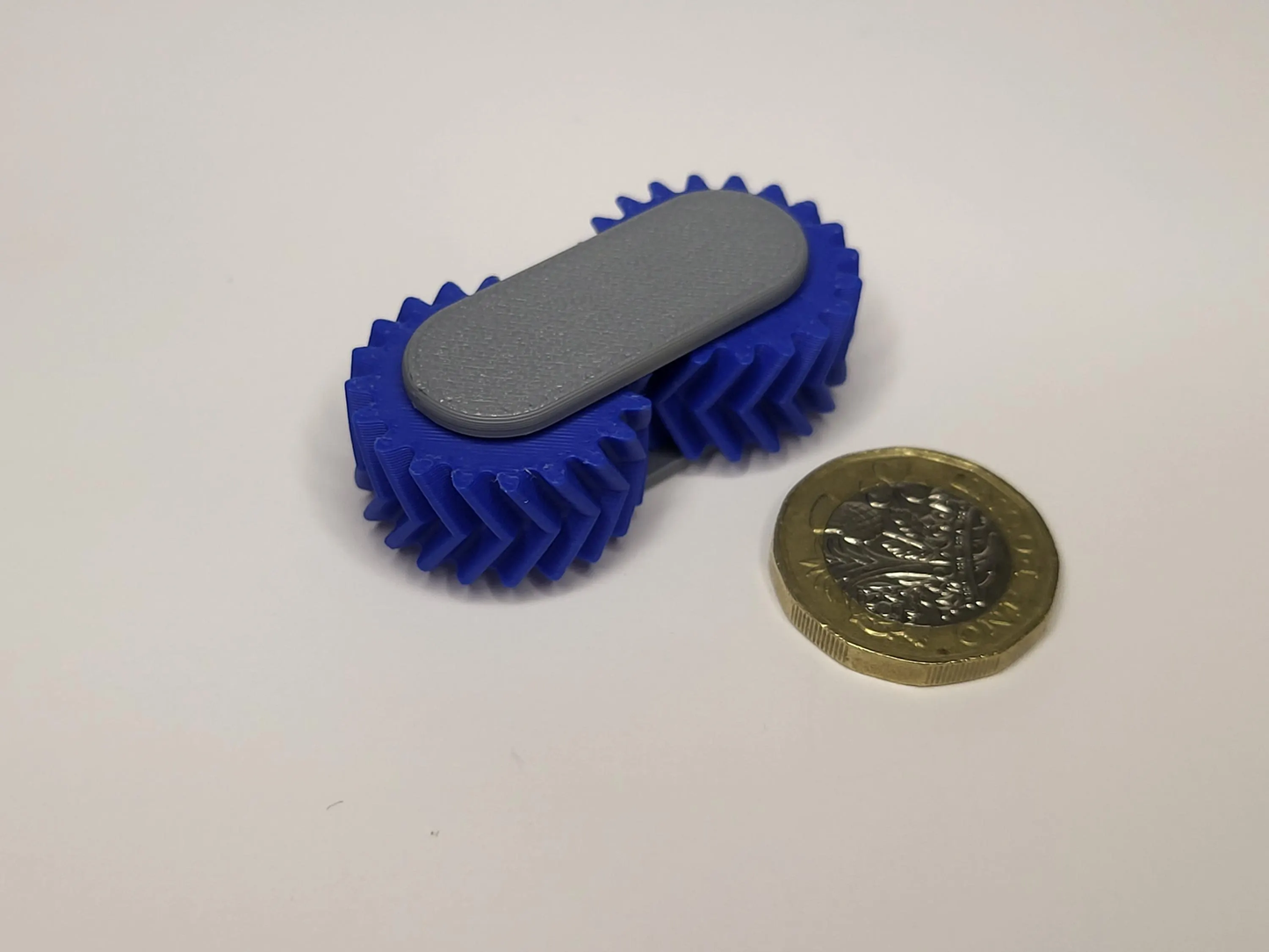 3D Printed Spinning Gear Fidget Toy