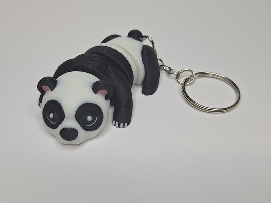 3D Printed Panda Keyring