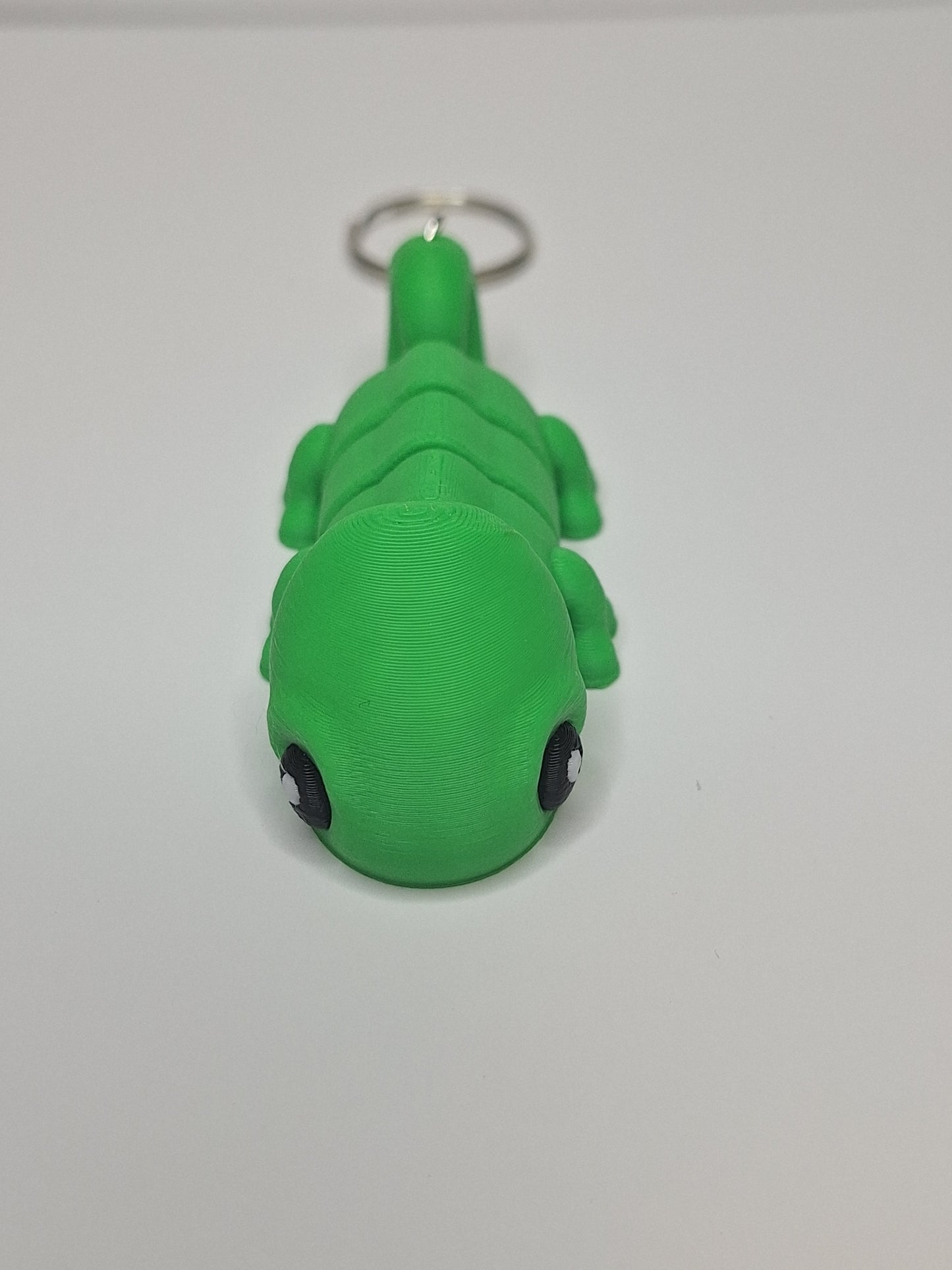 3D Printed Chameleon keyring