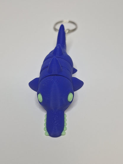 3D Printed shark keyring