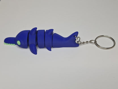 3D Printed shark keyring