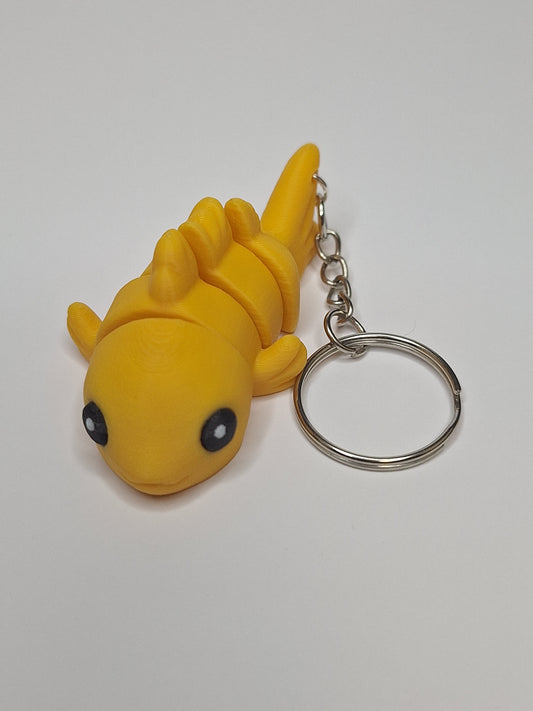 3D Printed Goldfish Keyring