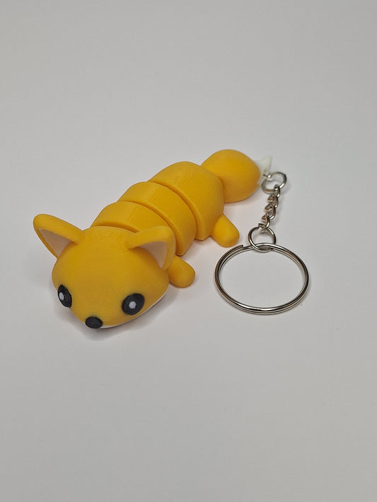 3D Printed Fox Keyring