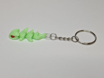 3D Printed Dragon keyring
