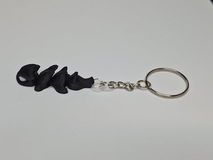 3D Printed Dragon keyring