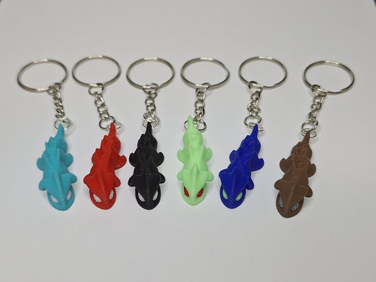 3D Printed Dragon keyring