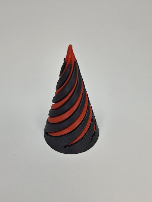 3D Printed Spiral Passthrough Fidget