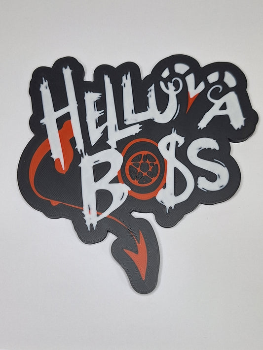 3D Printed Helluva Boss Wall art