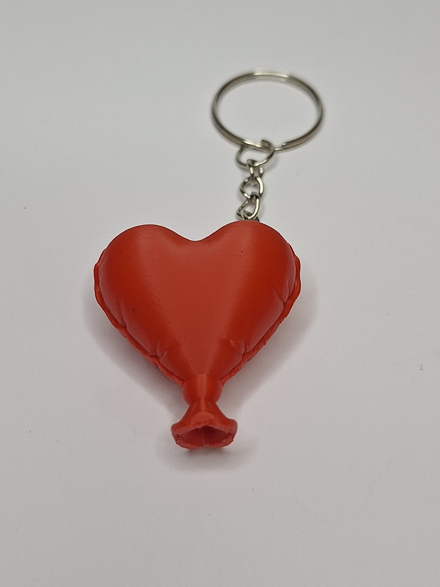 3D Printed Heart Balloon Keyring