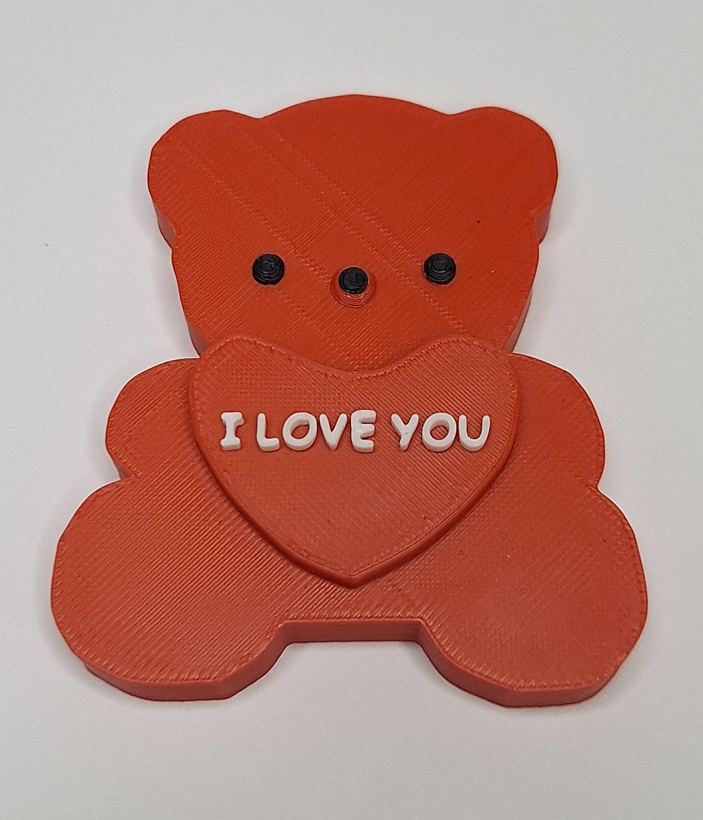 3D Printed "I love you" Teddy Bear