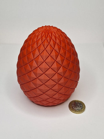 3D Printed Scaled Storage Egg