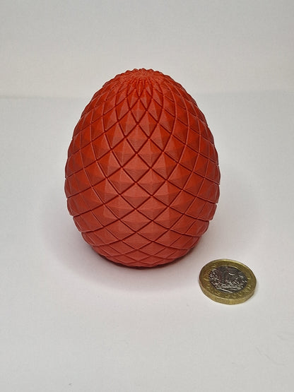 3D Printed Scaled Storage Egg