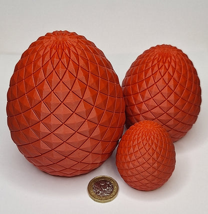 3D Printed Scaled Storage Egg