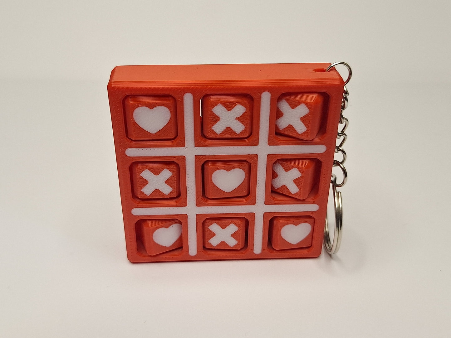 3D Printed Tic Tac Toe Keyring