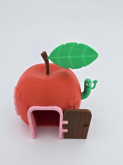 3D Printed Apple Fairy House