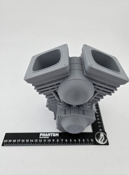 3D Printed V2 Pen Pot with Piston Crank