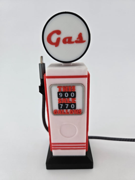 3D Printed Retro Gas Pump Cable Holder