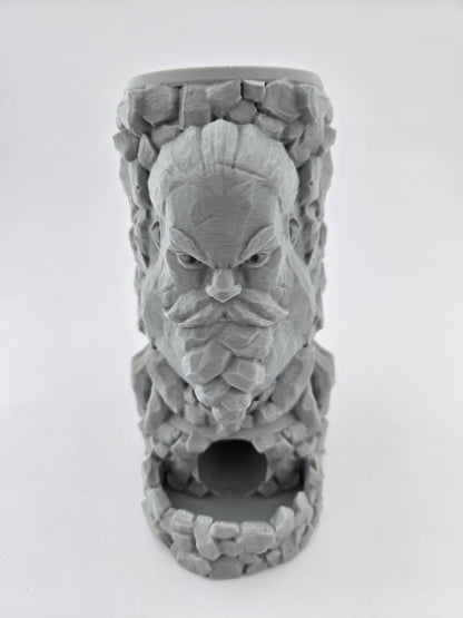 3D Printed Stone Beard Dice Tower