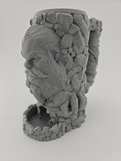 3D Printed Stone Beard Dice Tower