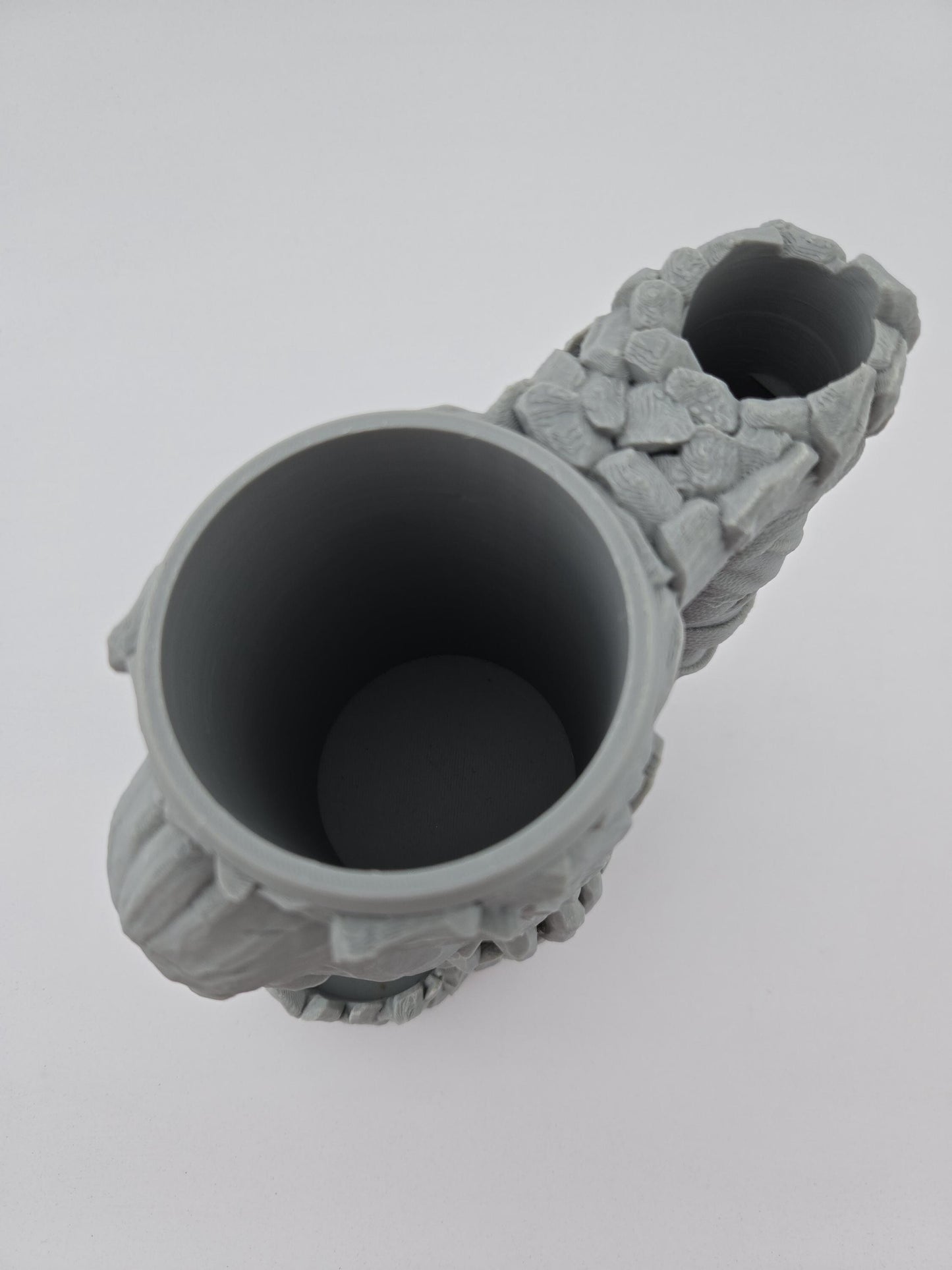 3D Printed Stone Beard Dice Tower