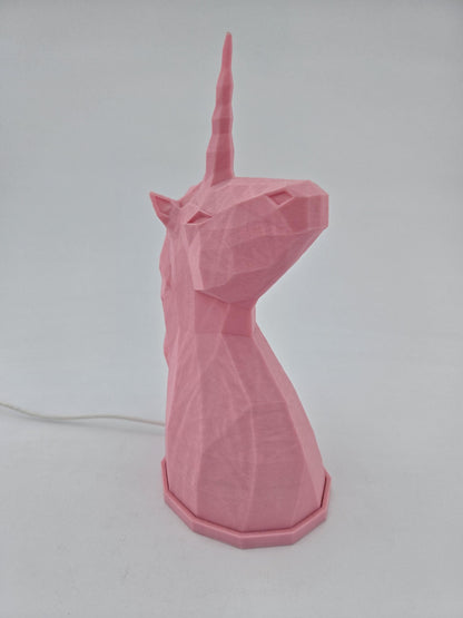3D Printed Unicorn Lamp