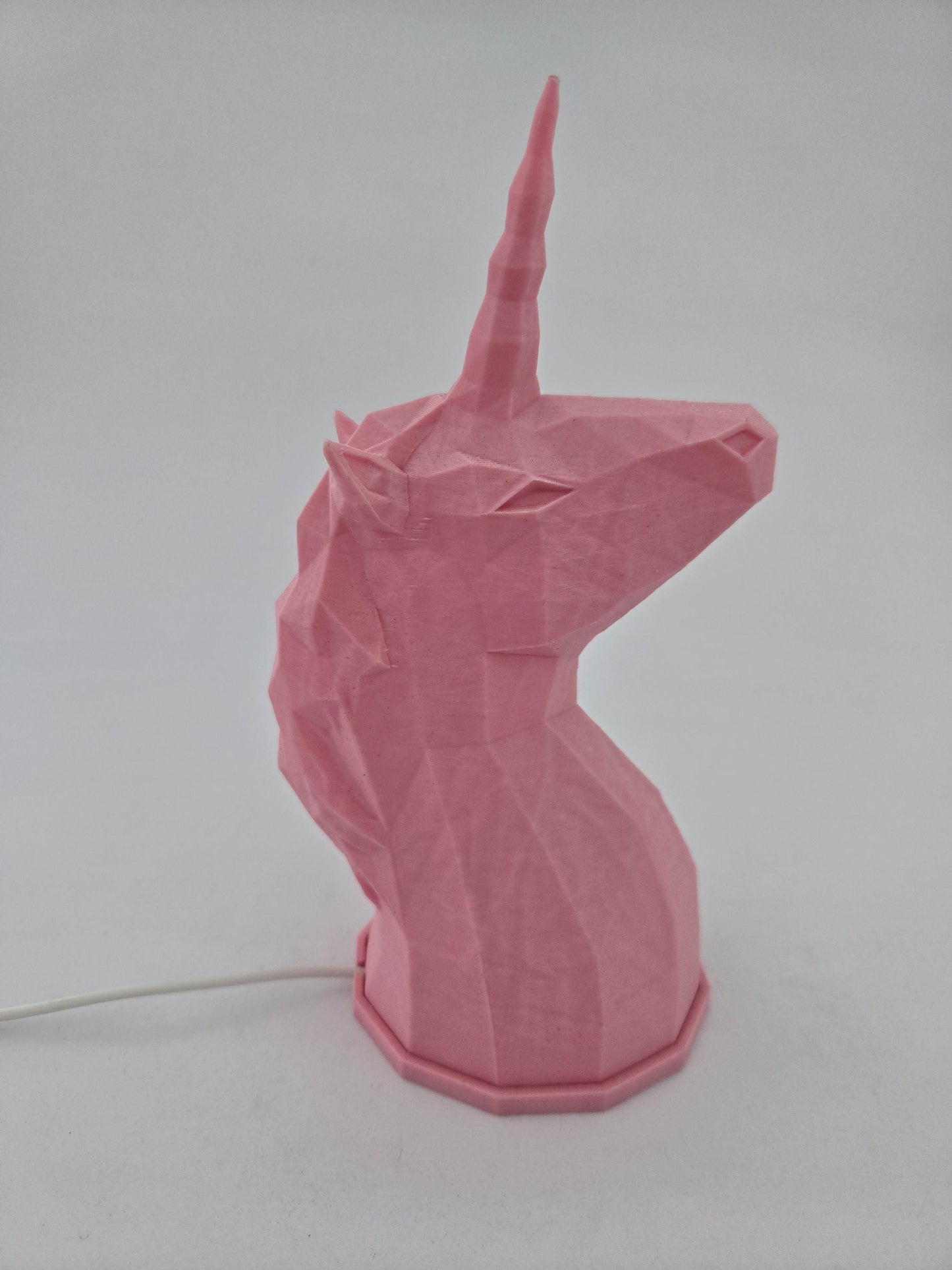 3D Printed Unicorn Lamp
