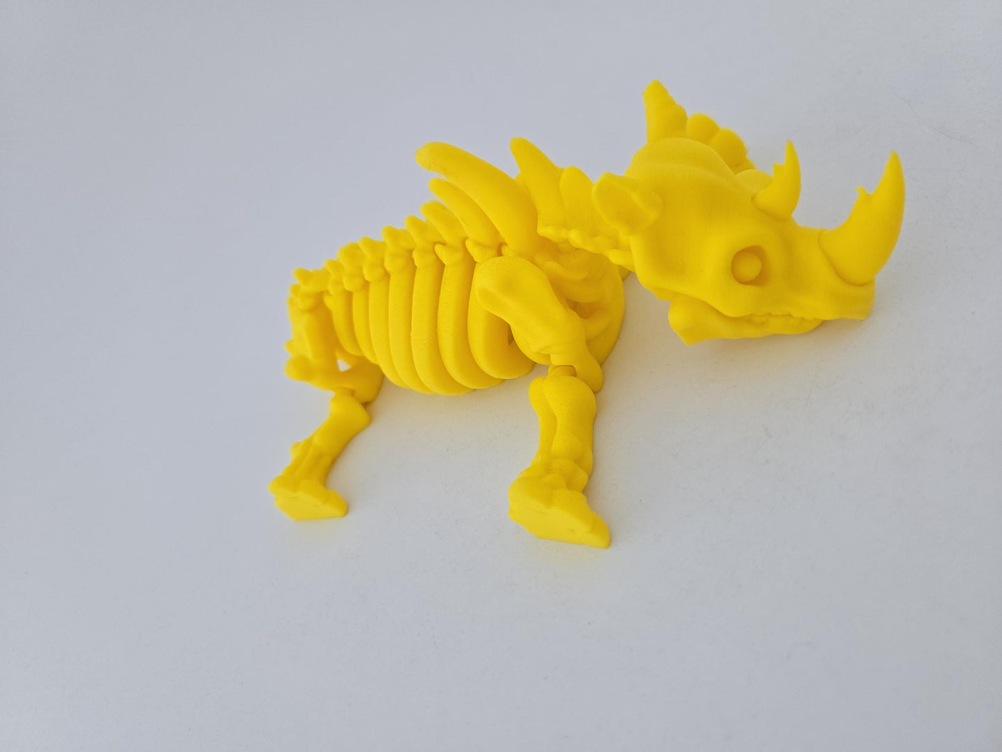 3D Printed Skeleton Rhino