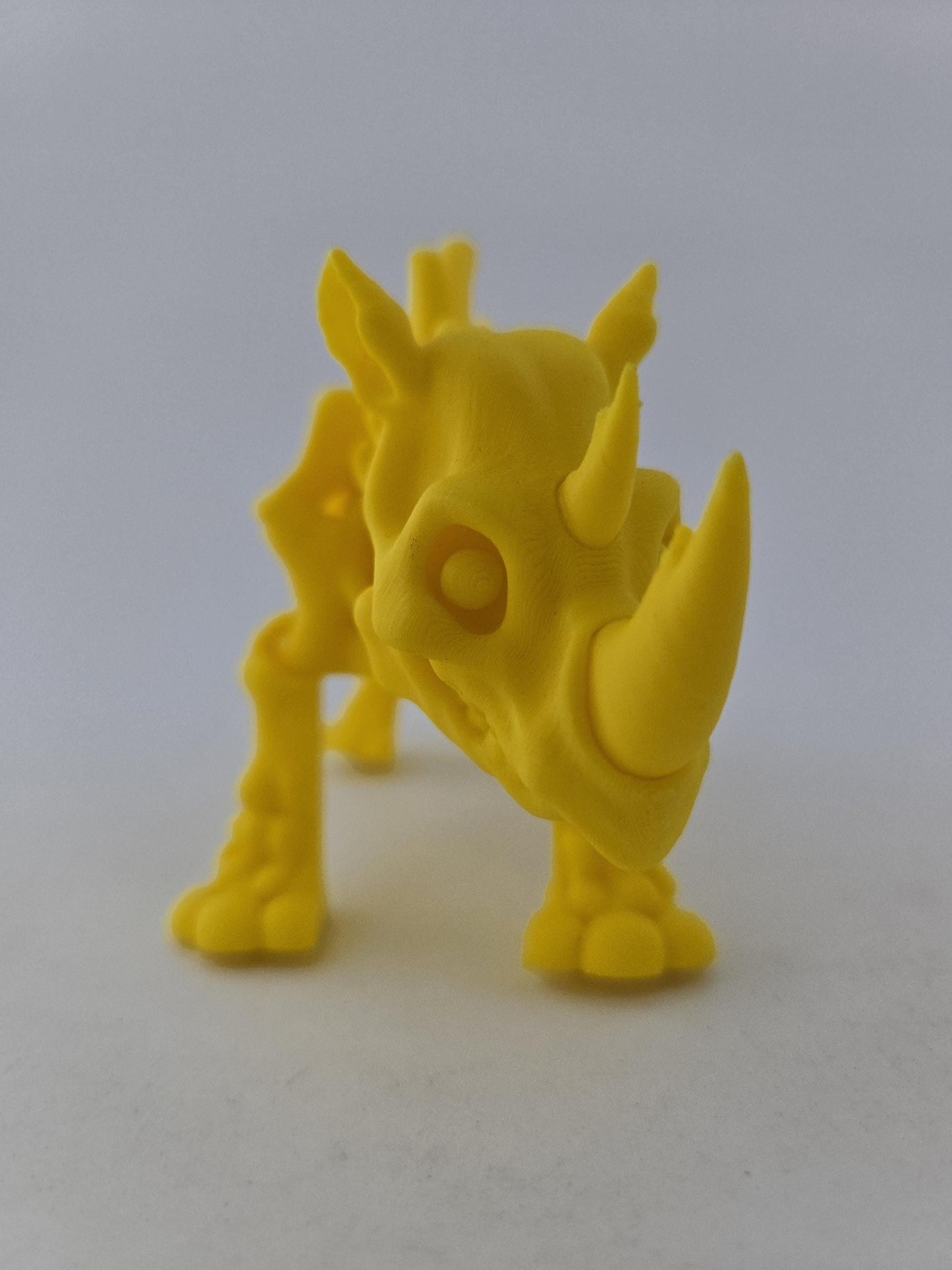 3D Printed Skeleton Rhino