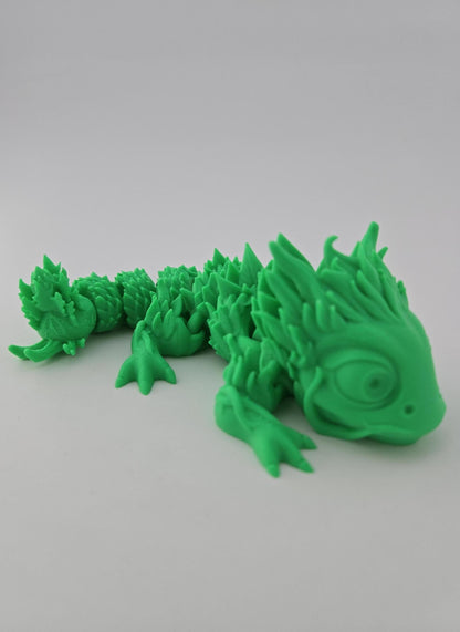 3D Printed Baby Forest Dragon