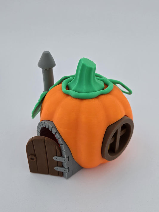 3D Printed Pumpkin Fairy House