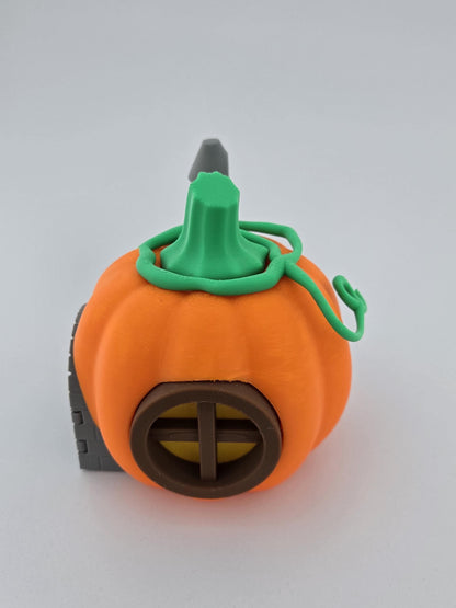 3D Printed Pumpkin Fairy House