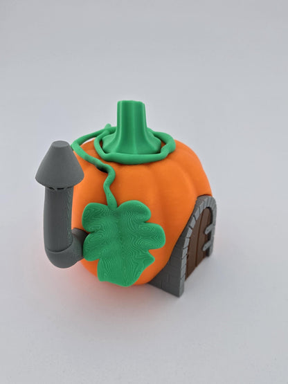 3D Printed Pumpkin Fairy House