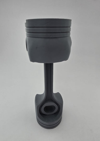 3D Printed Skull Piston Headphone Stand