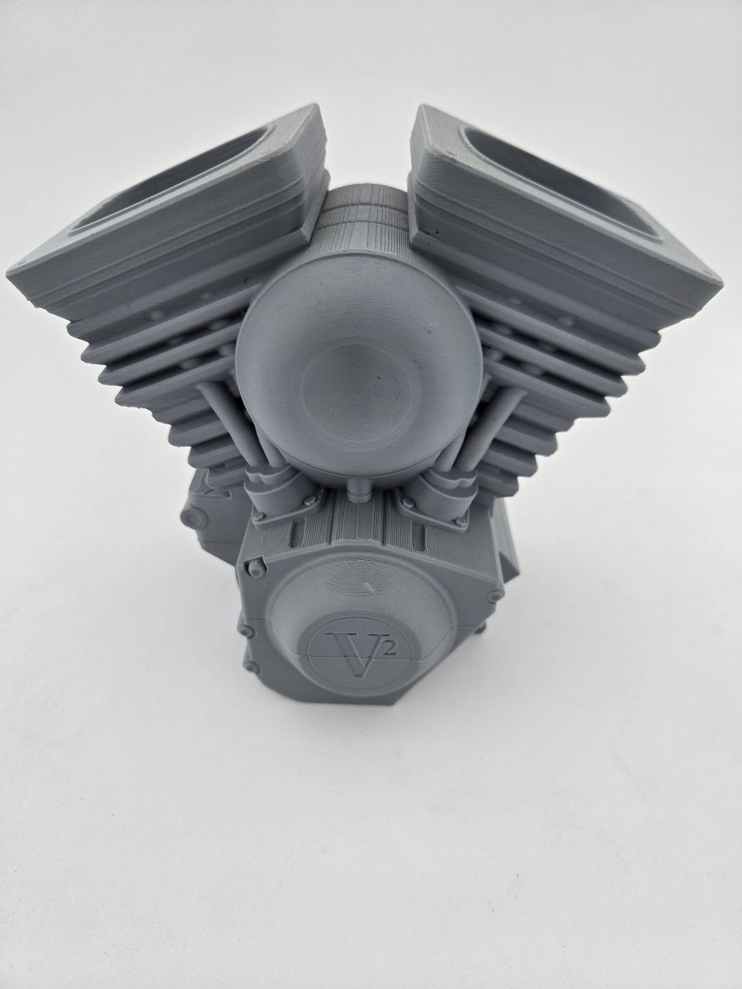 3D Printed V2 Pen Pot with Piston Crank
