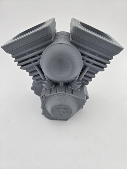 3D Printed V2 Pen Pot with Piston Crank