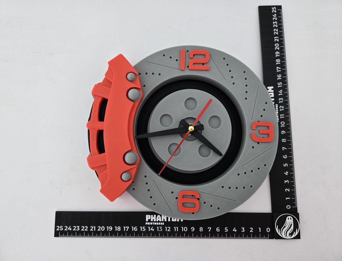 3D Printed Brake Disc Wall Clock