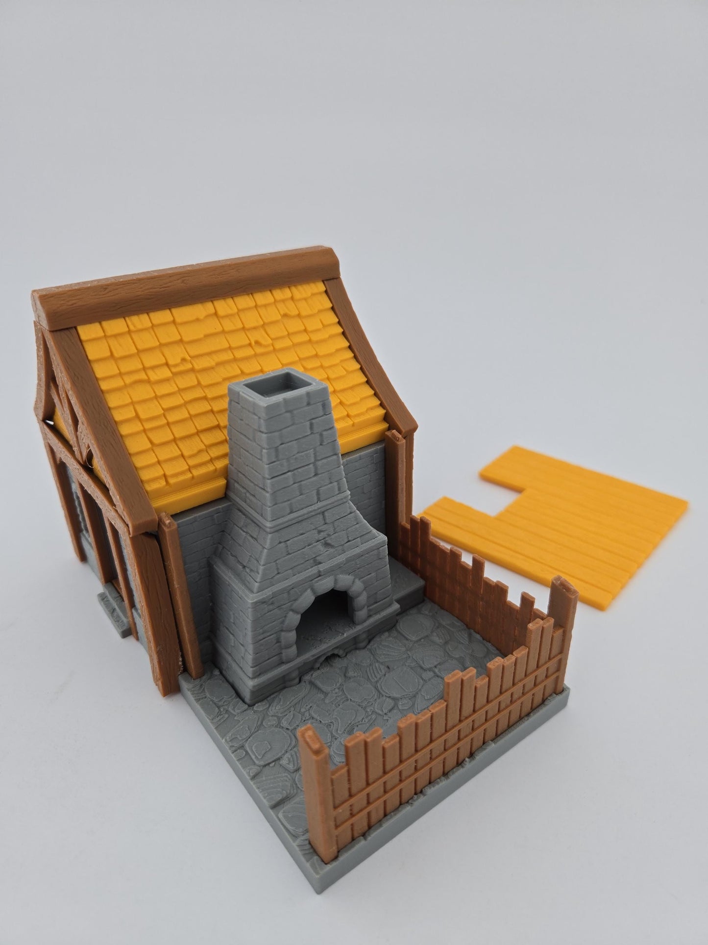 3D Printed DND Blacksmith Building