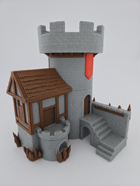 3D Printed DND Captain’s Quarters Building
