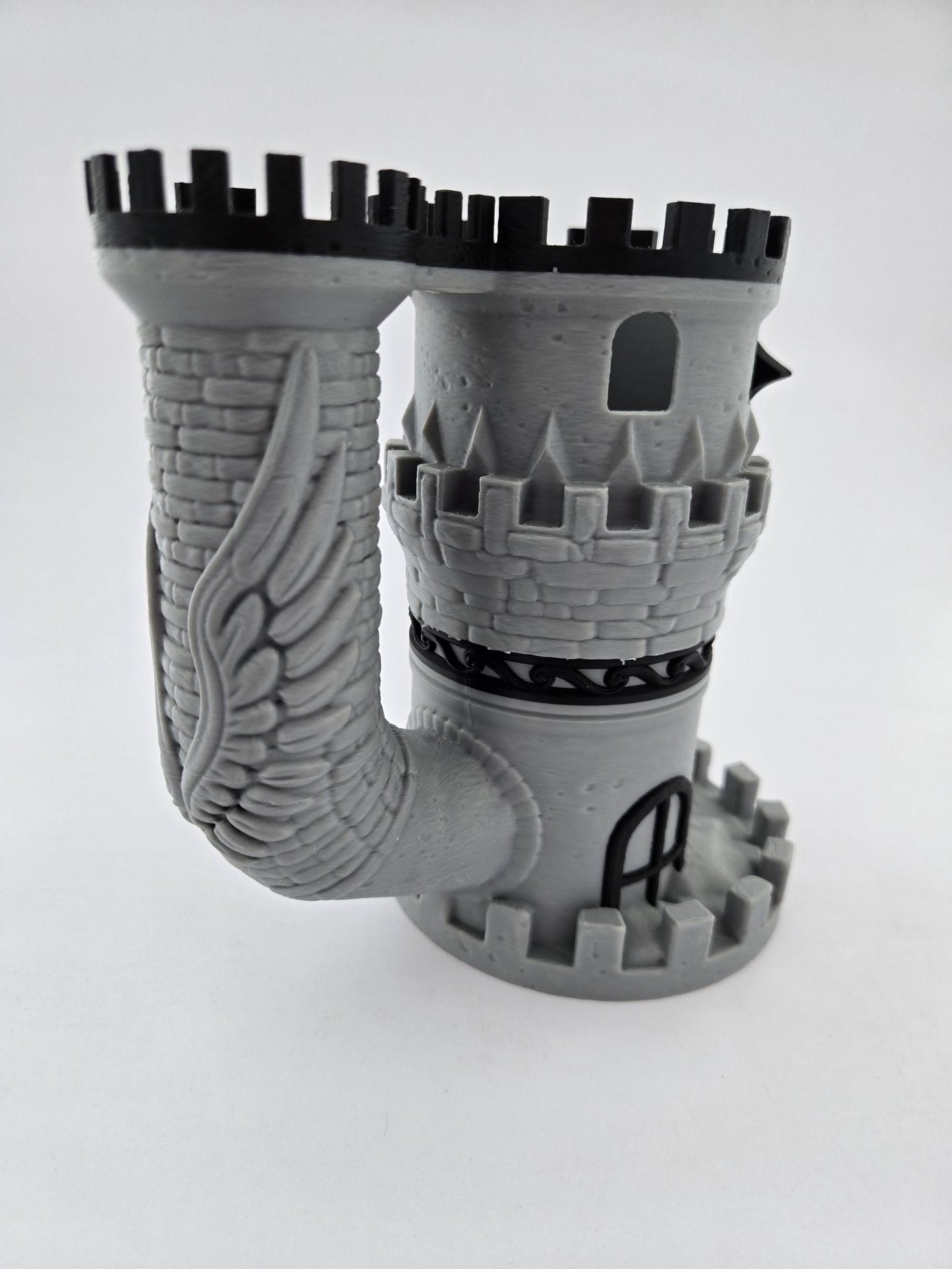 3D printed Castle Dice Tower