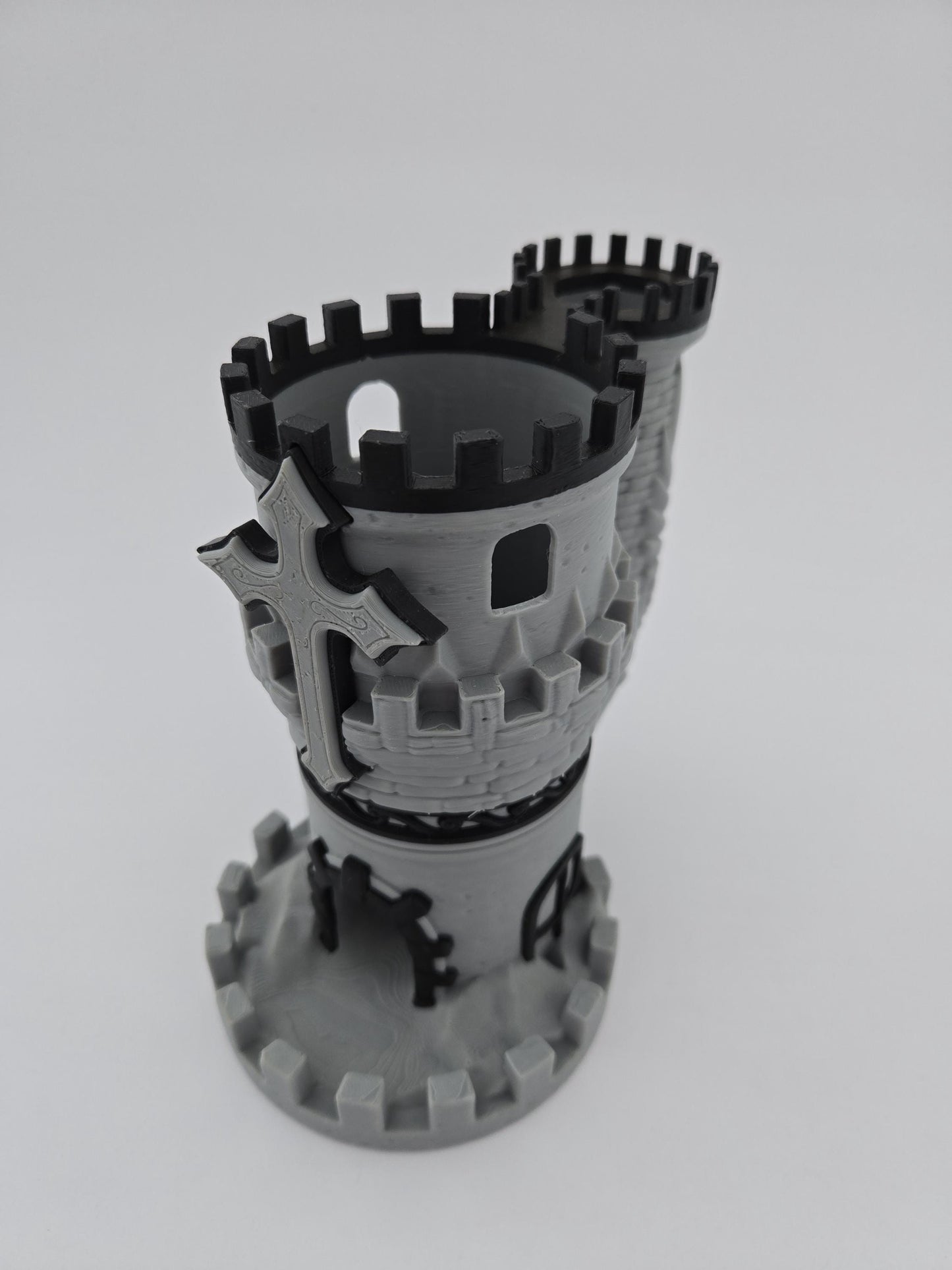 3D printed Castle Dice Tower